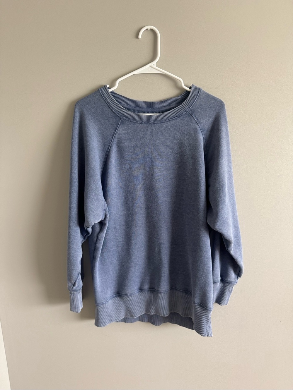 Aerie Classic Crewneck Sweater - Dusty Blue
